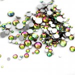 Strasuri din Cristale 100 bucati SC076 Curcubeu 1,3-4,0mm Strasuri din Cristale 100 bucati SC076 Curcubeu 1,3-4,0mm